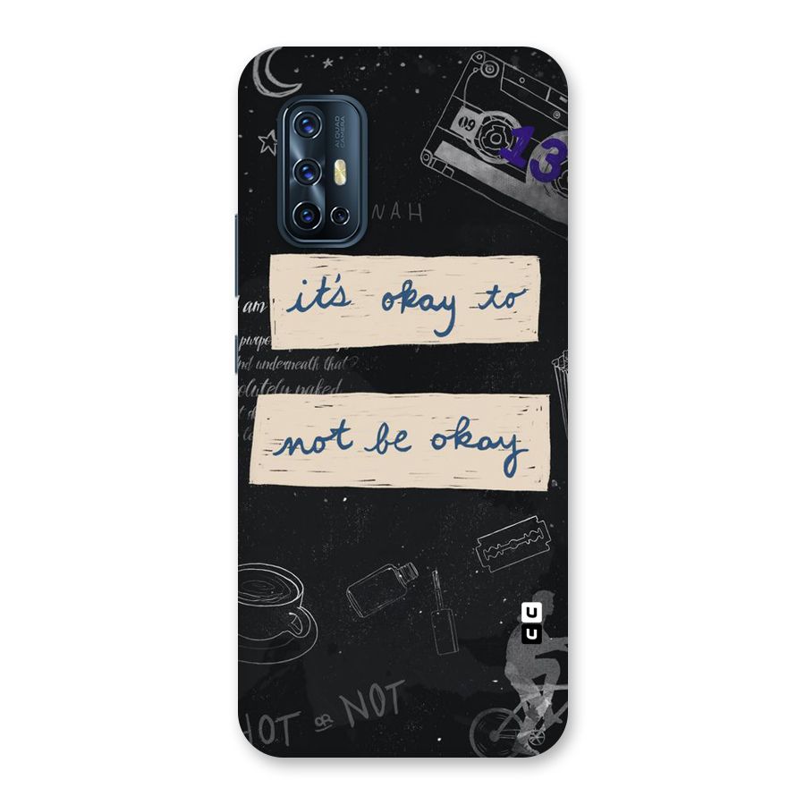 Its Okay Back Case for Vivo V17