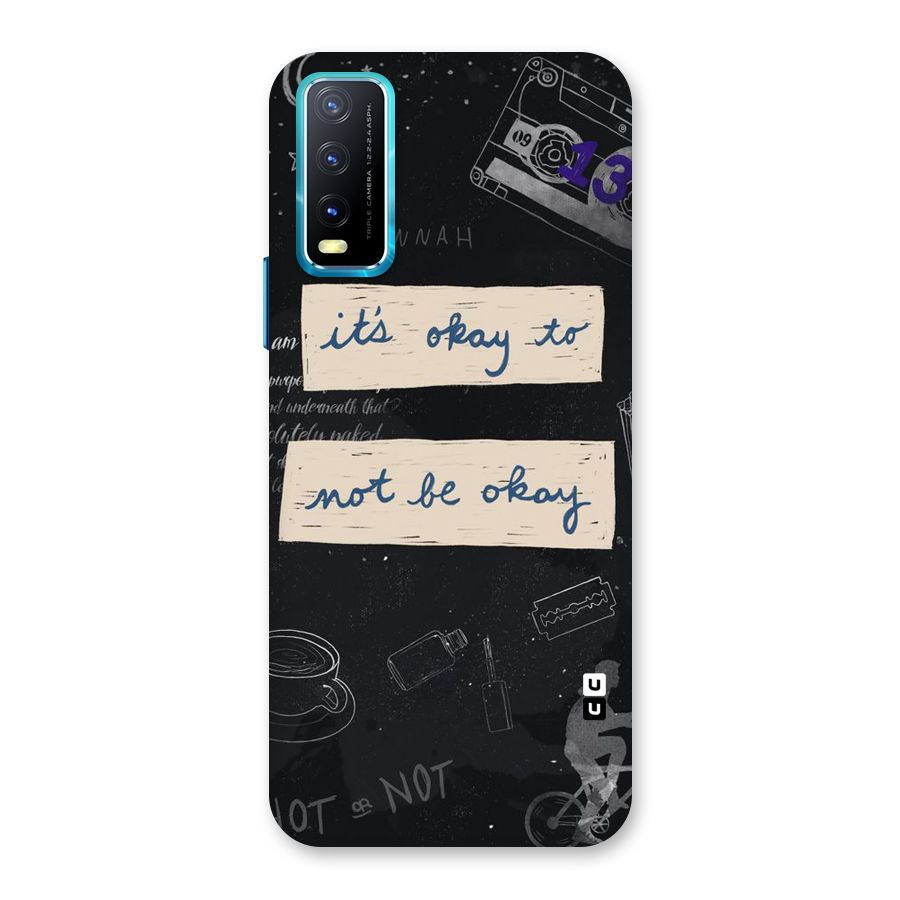 Its Okay Back Case for Vivo Y20