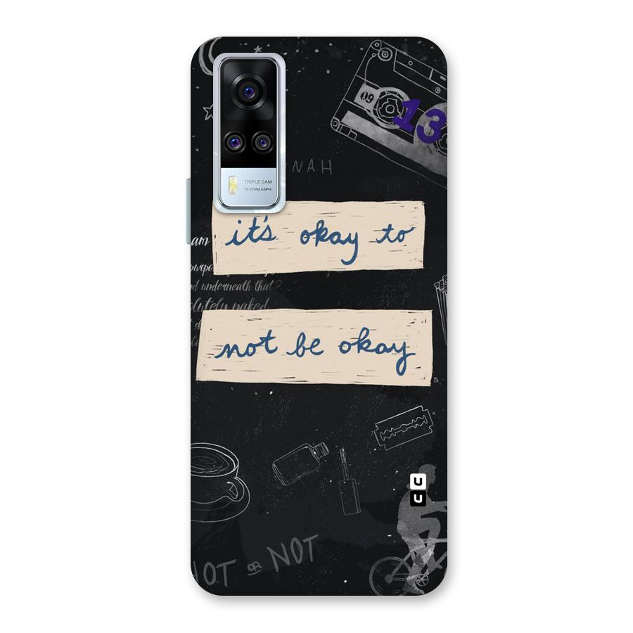 Its Okay Back Case for Vivo Y31