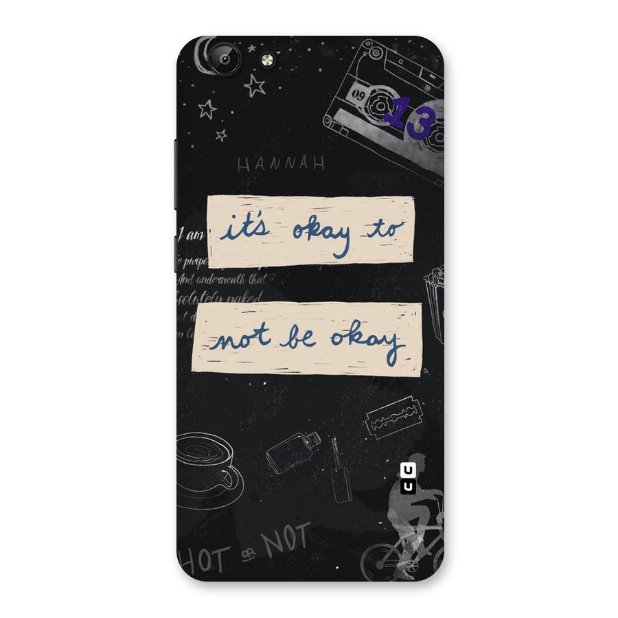 Its Okay Back Case for Vivo Y69