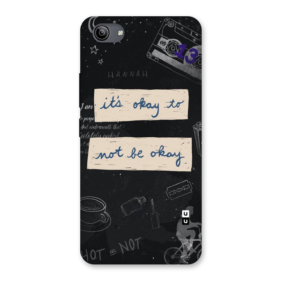 Its Okay Back Case for Vivo Y81i