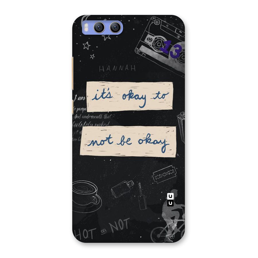 Its Okay Back Case for Xiaomi Mi 6