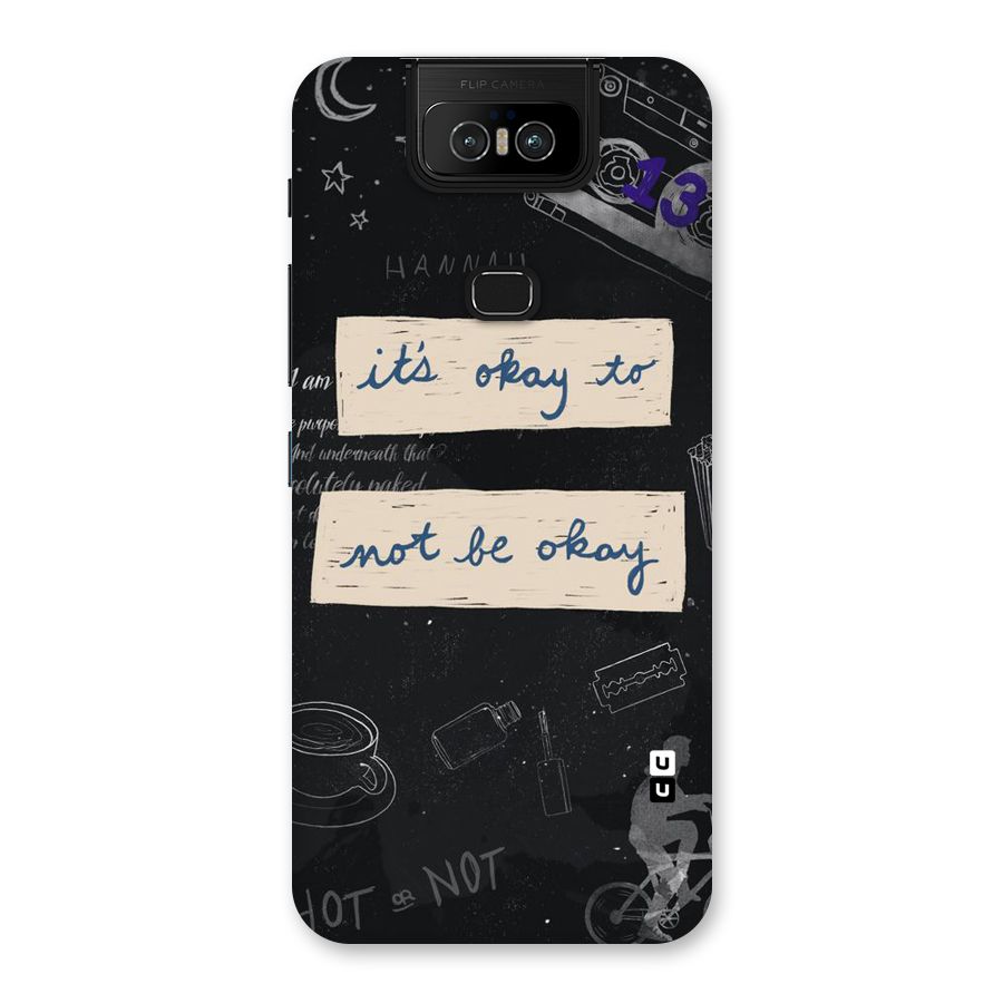 Its Okay Back Case for Zenfone 6z