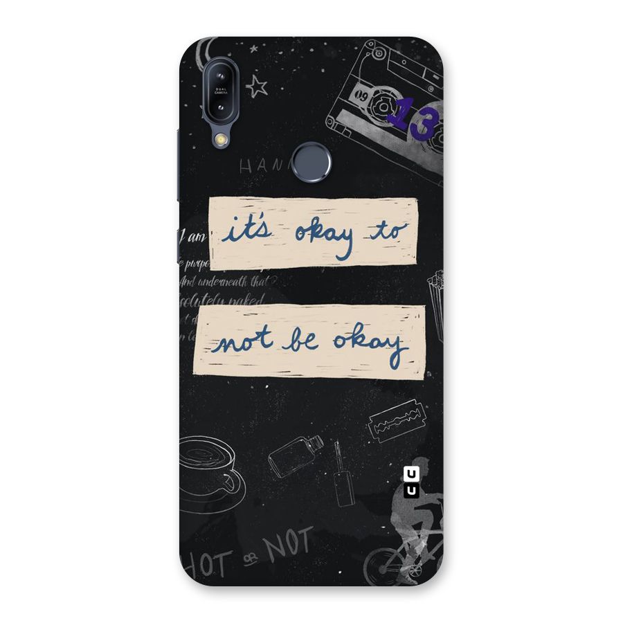 Its Okay Back Case for Zenfone Max M2