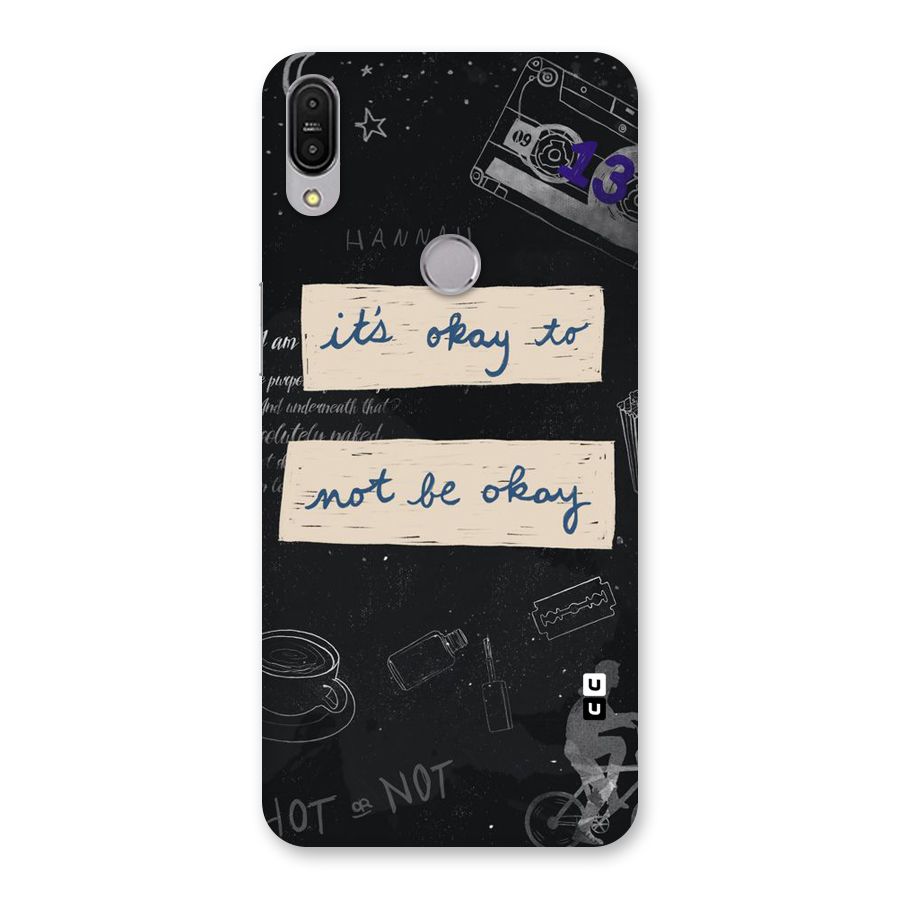 Its Okay Back Case for Zenfone Max Pro M1