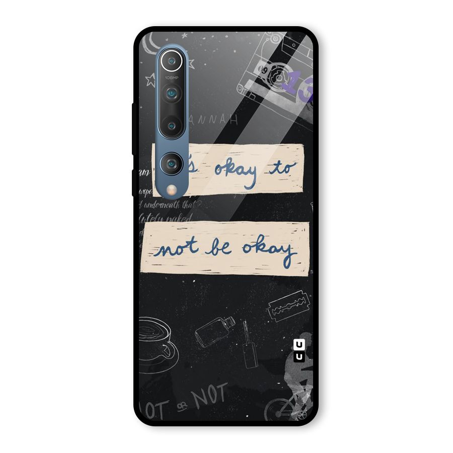 Its Okay Glass Back Case for Mi 10