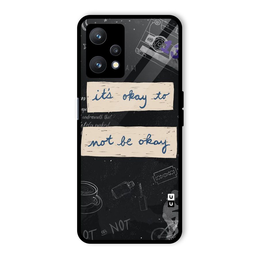 Its Okay Glass Back Case for Realme 9 Pro 5G