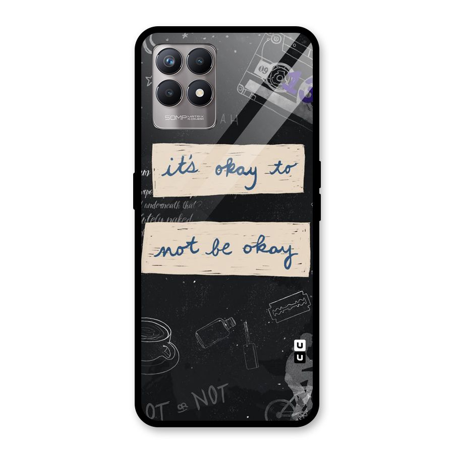 Its Okay Glass Back Case for Realme Narzo 50
