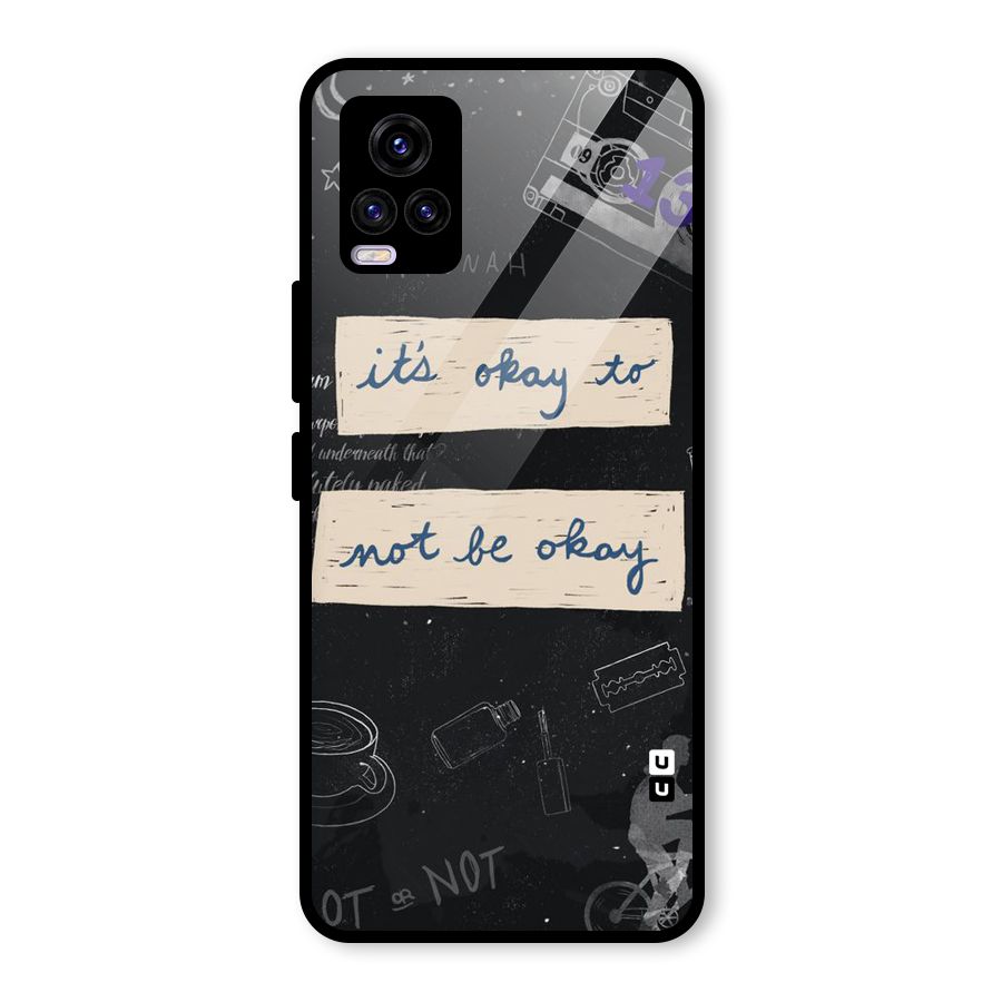 Its Okay Glass Back Case for Vivo V20