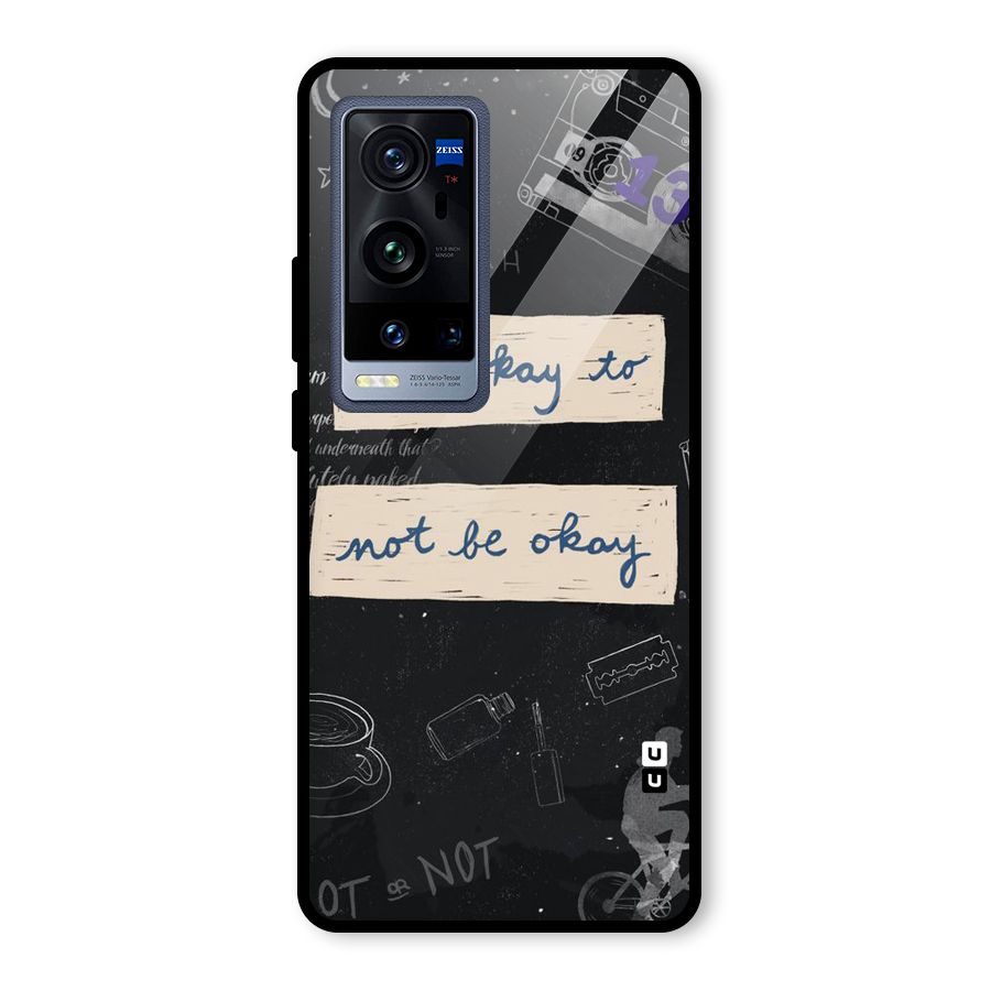 Its Okay Glass Back Case for Vivo X60 Pro Plus