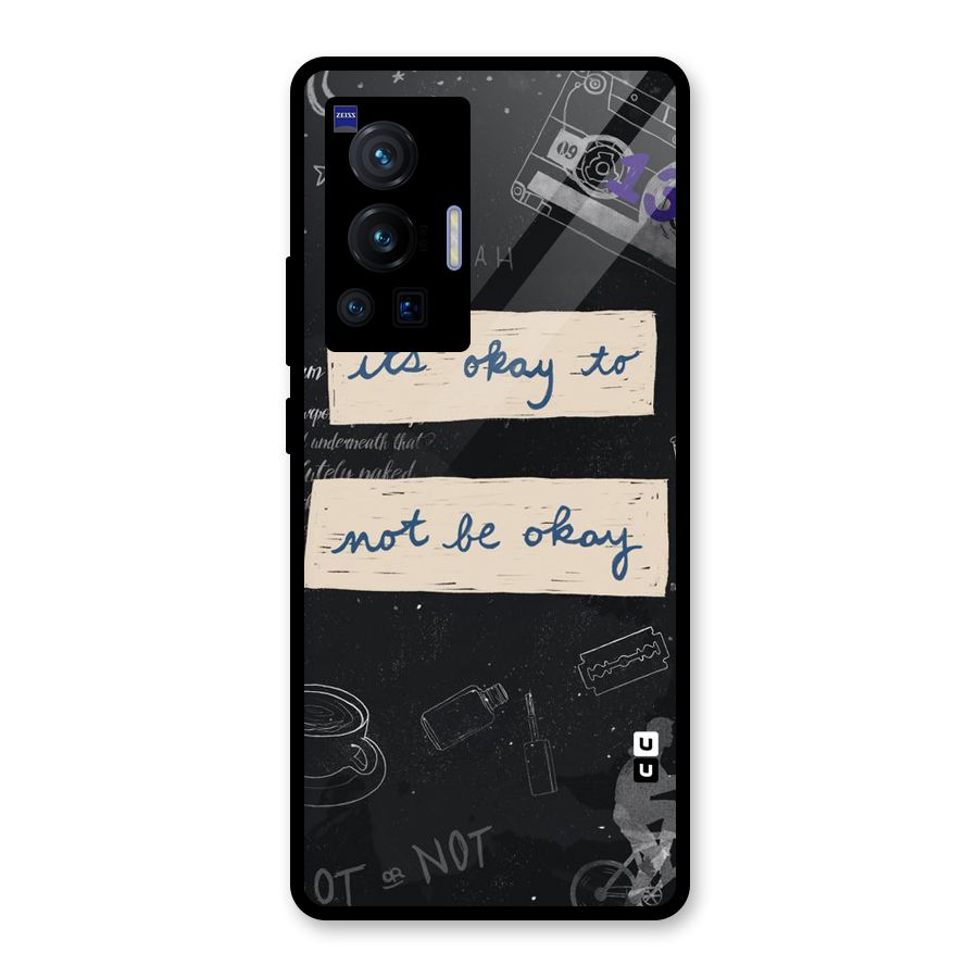 Its Okay Glass Back Case for Vivo X70 Pro