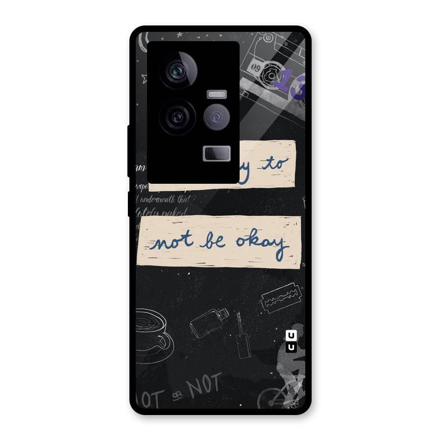 Its Okay Glass Back Case for Vivo iQOO 11 5G