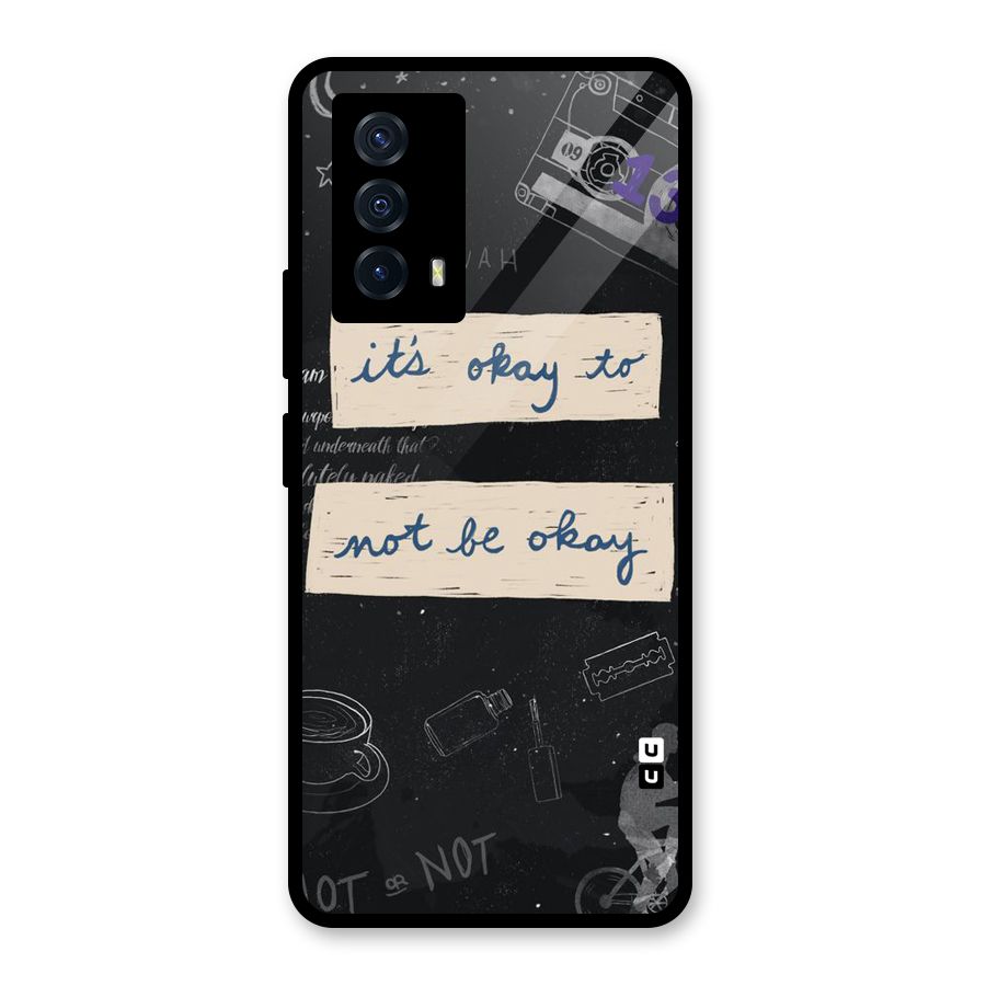 Its Okay Glass Back Case for Vivo iQOO Z5