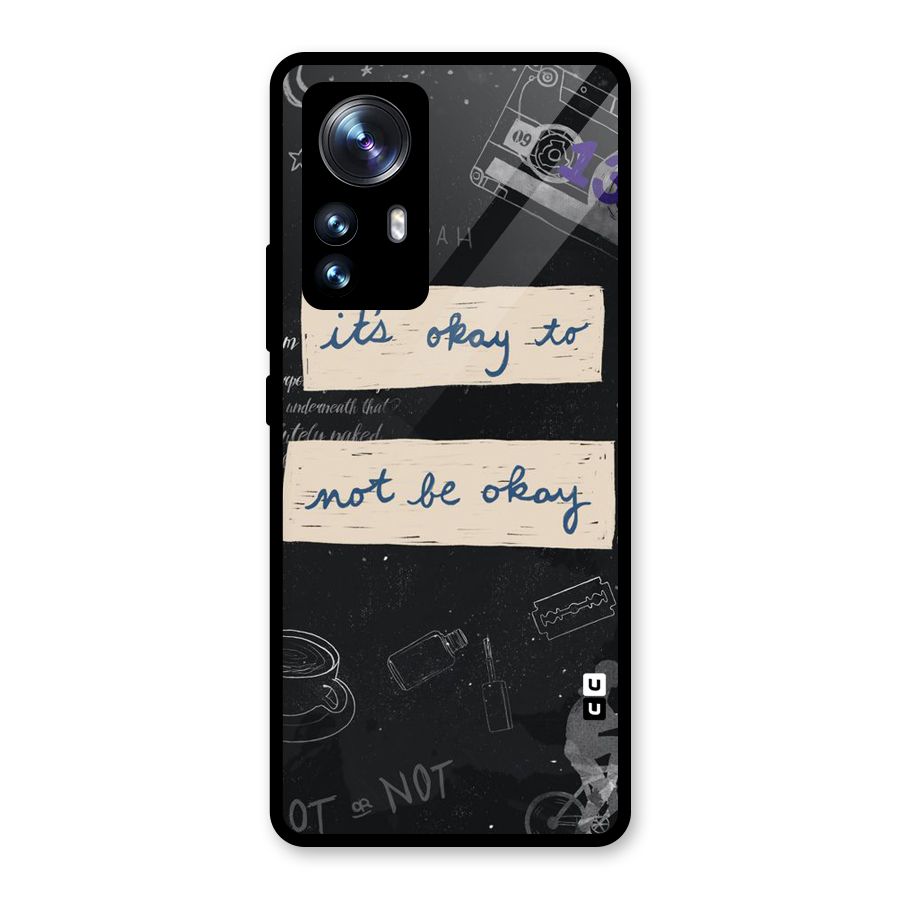 Its Okay Glass Back Case for Xiaomi 12 Pro