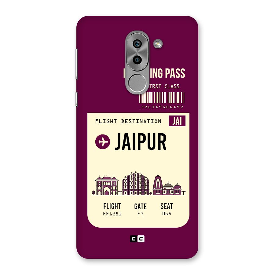 Jaipur Boarding Pass Back Case for Honor 6X