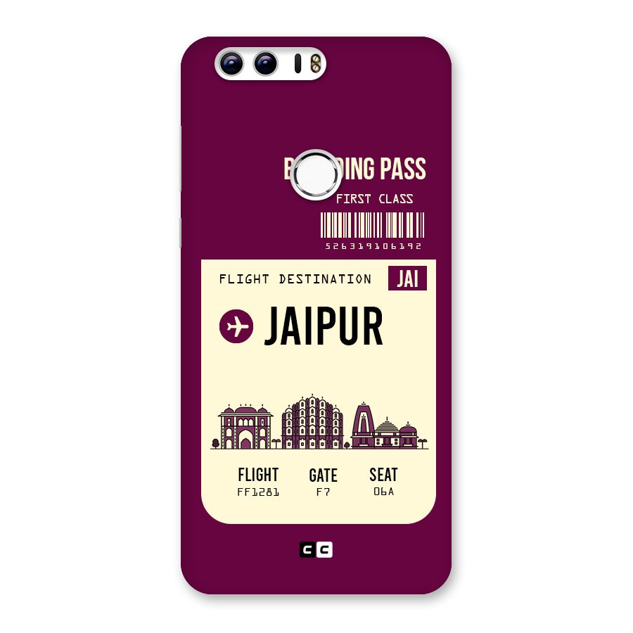 Jaipur Boarding Pass Back Case for Honor 8