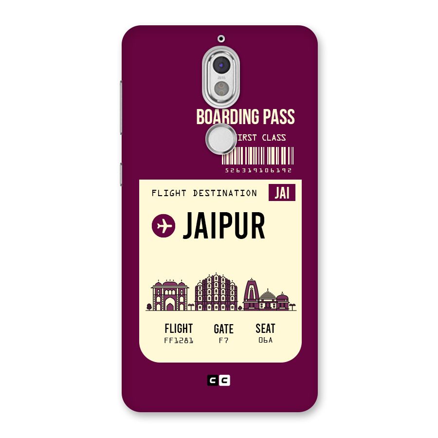 Jaipur Boarding Pass Back Case for Nokia 7