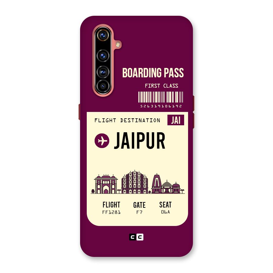 Jaipur Boarding Pass Back Case for Realme X50 Pro