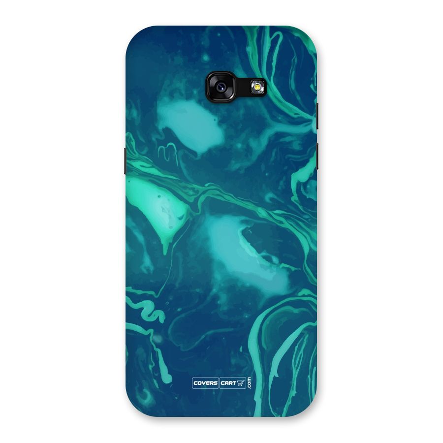 Jazzy Green Marble Texture Back Case for Galaxy A5 2017