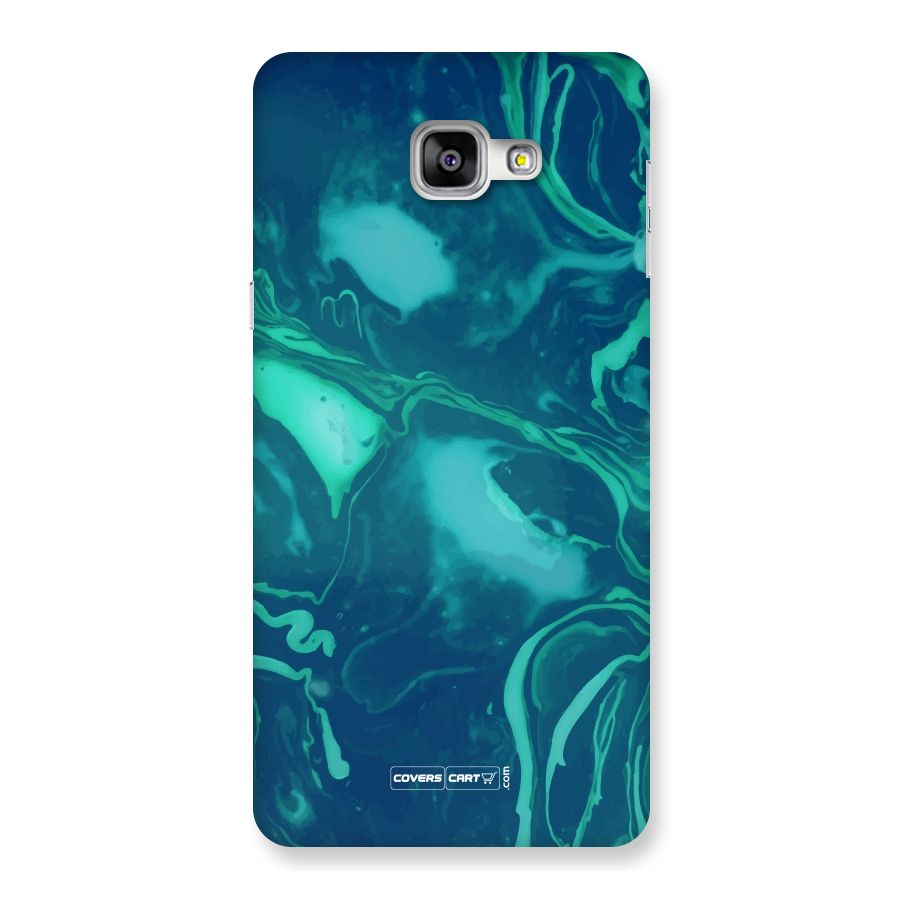 Jazzy Green Marble Texture Back Case for Galaxy A9