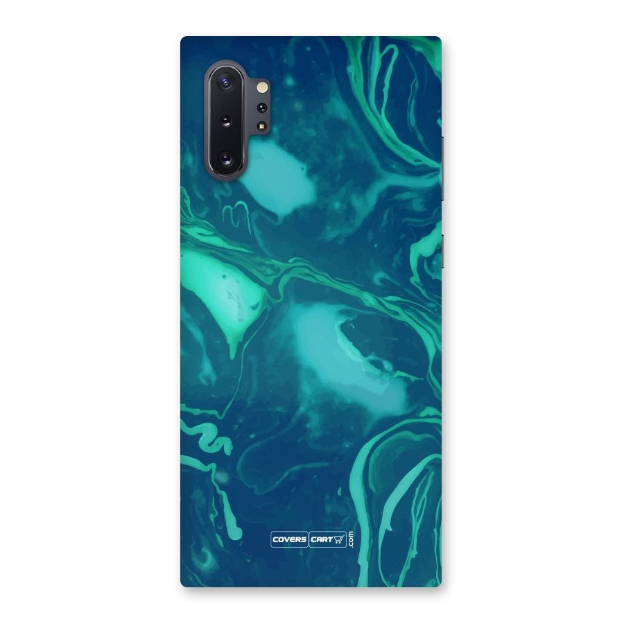 Jazzy Green Marble Texture Back Case for Galaxy Note 10 Plus
