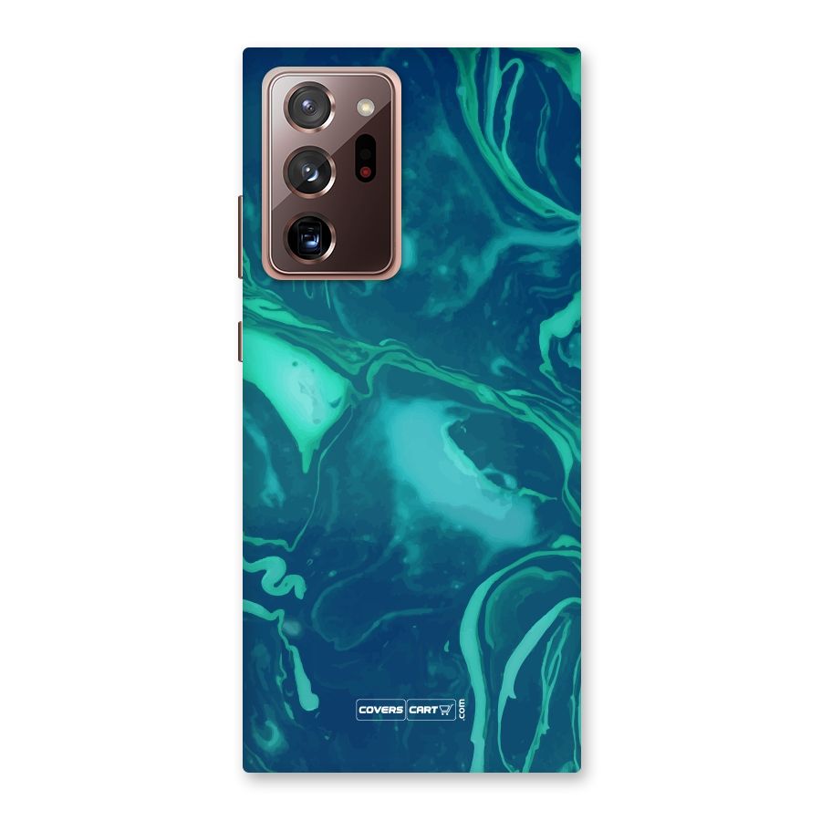 Jazzy Green Marble Texture Back Case for Galaxy Note 20 Ultra