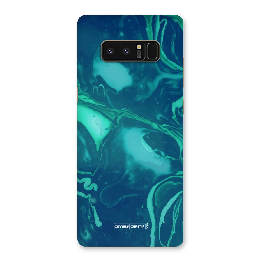 Jazzy Green Marble Texture Back Case for Galaxy Note 8