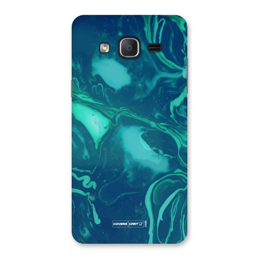 Jazzy Green Marble Texture Back Case for Galaxy On7 2015