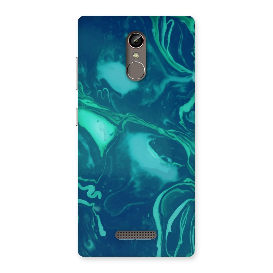 Jazzy Green Marble Texture Back Case for Gionee S6s