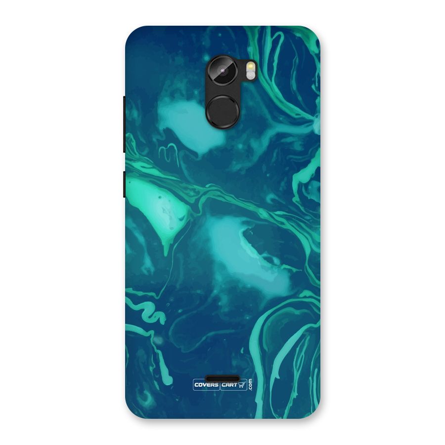 Jazzy Green Marble Texture Back Case for Gionee X1