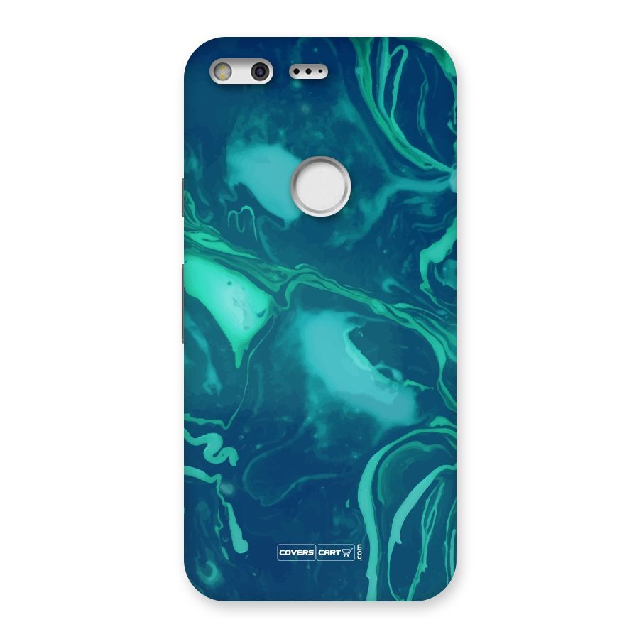 Jazzy Green Marble Texture Back Case for Google Pixel
