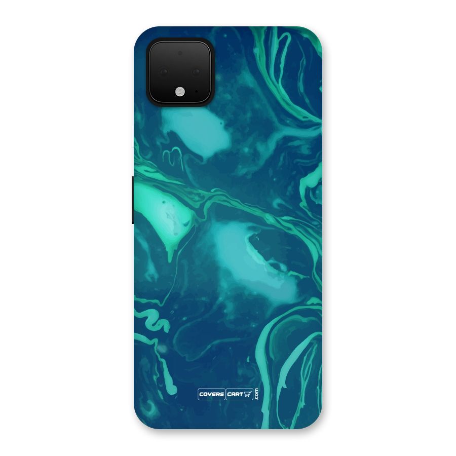 Jazzy Green Marble Texture Back Case for Google Pixel 4 XL