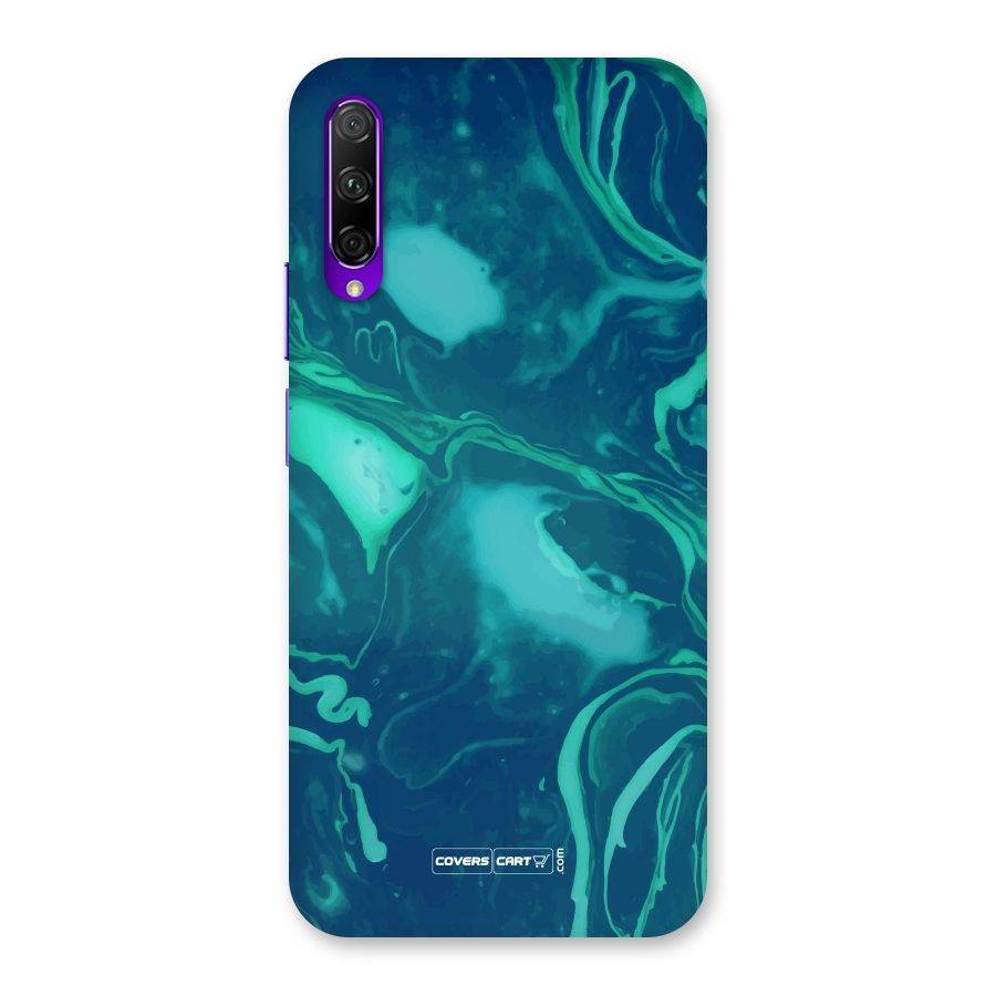 Jazzy Green Marble Texture Back Case for Honor 9X Pro