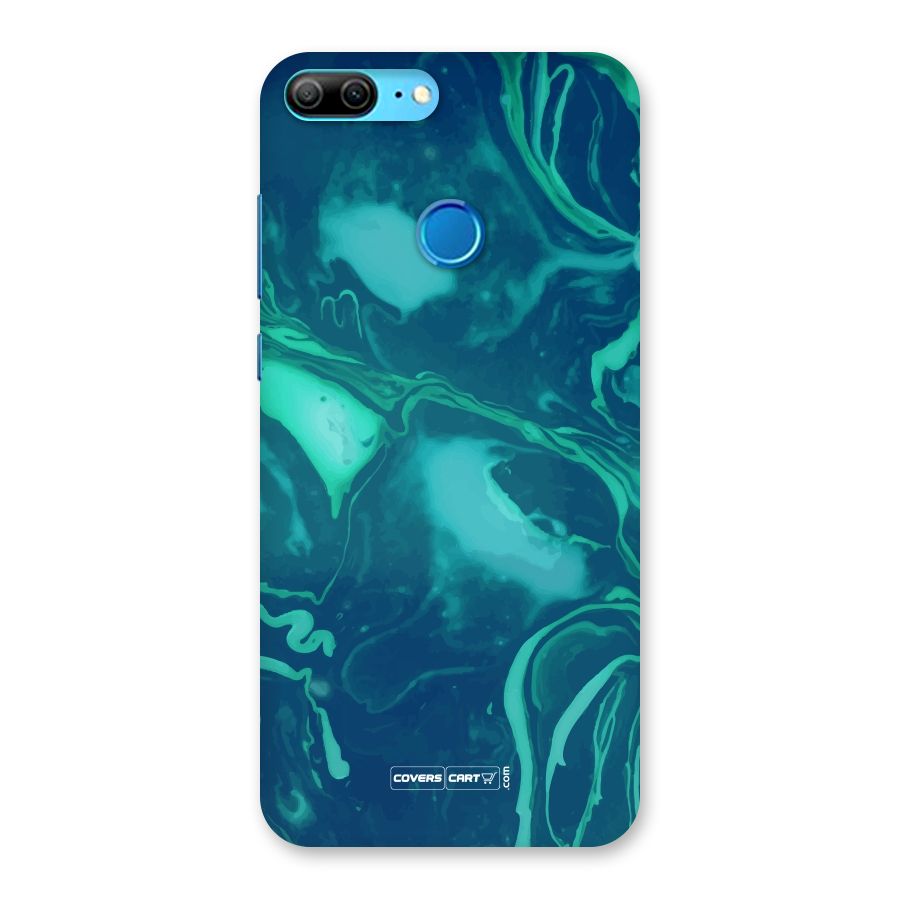Jazzy Green Marble Texture Back Case for Honor 9 Lite