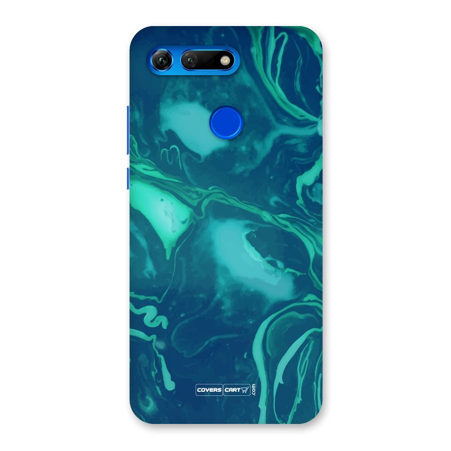 Jazzy Green Marble Texture Back Case for Honor View 20