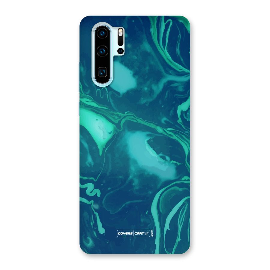 Jazzy Green Marble Texture Back Case for Huawei P30 Pro