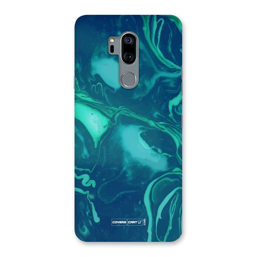 Jazzy Green Marble Texture Back Case for LG G7