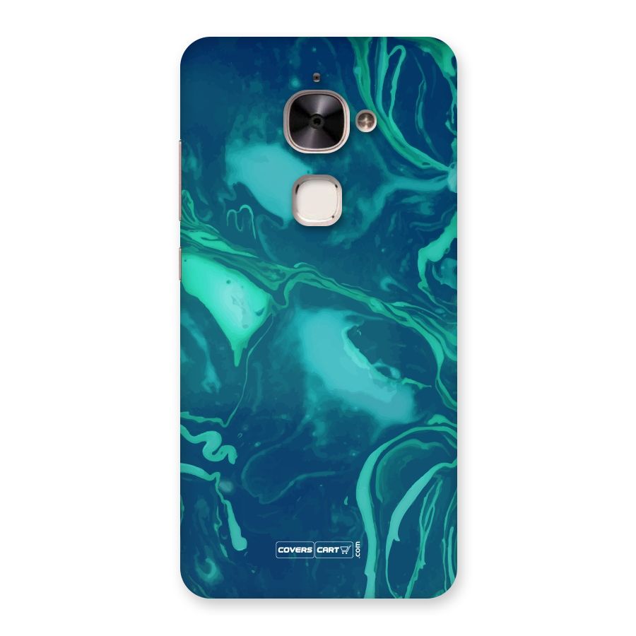 Jazzy Green Marble Texture Back Case for Le 2