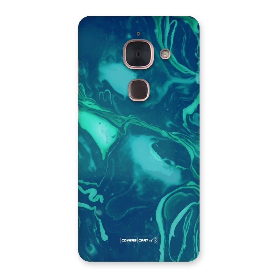 Jazzy Green Marble Texture Back Case for Le Max 2