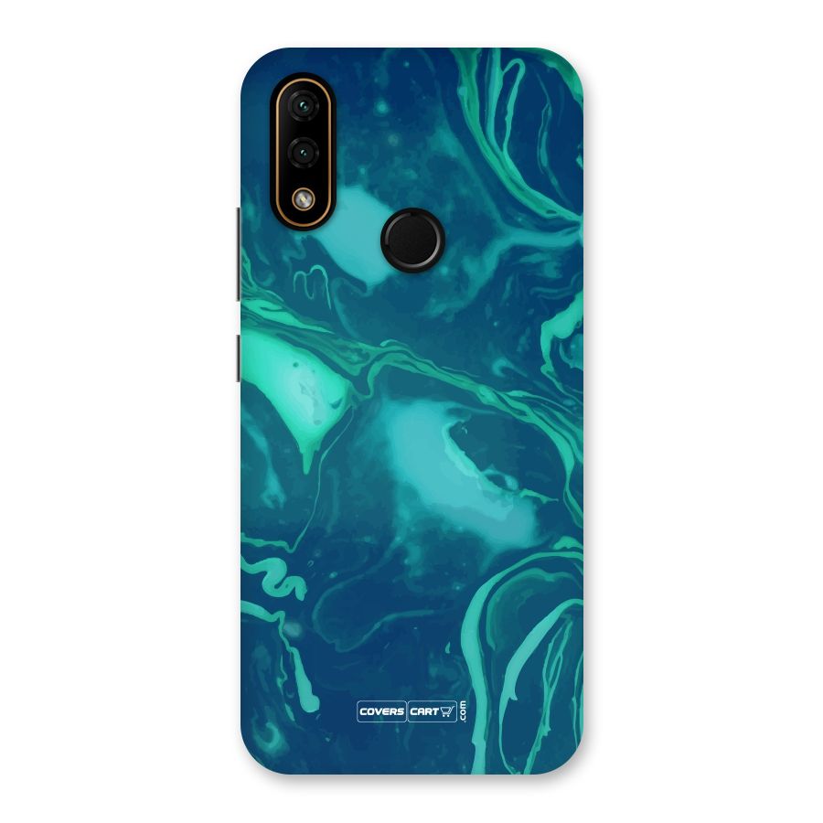 Jazzy Green Marble Texture Back Case for Lenovo A6 Note