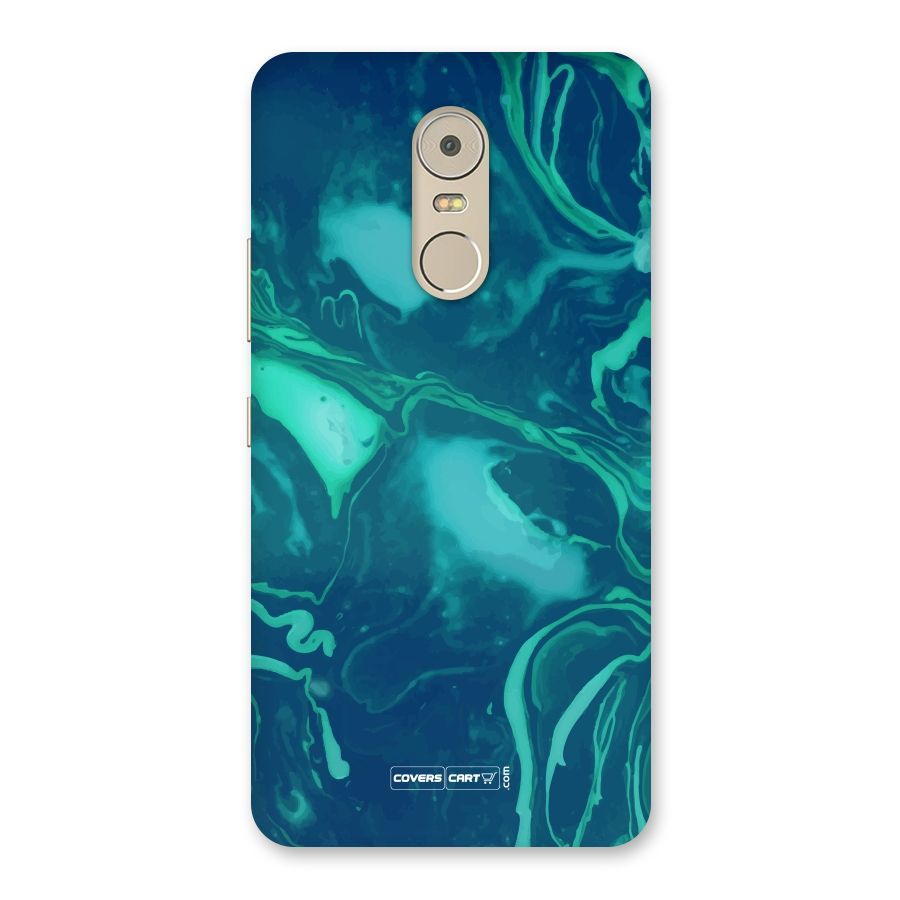 Jazzy Green Marble Texture Back Case for Lenovo K6 Note