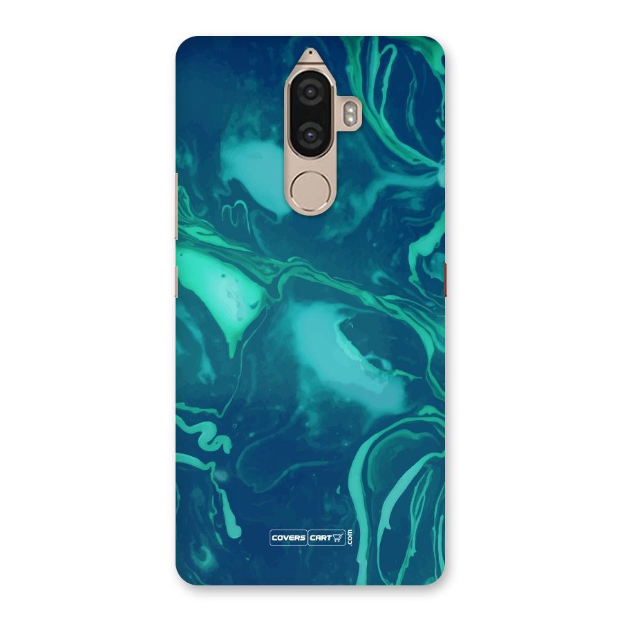 Jazzy Green Marble Texture Back Case for Lenovo K8 Note