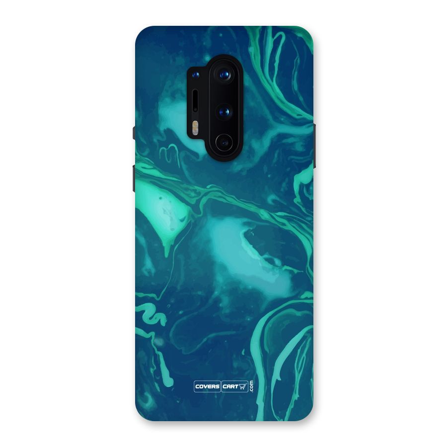 Jazzy Green Marble Texture Back Case for OnePlus 8 Pro