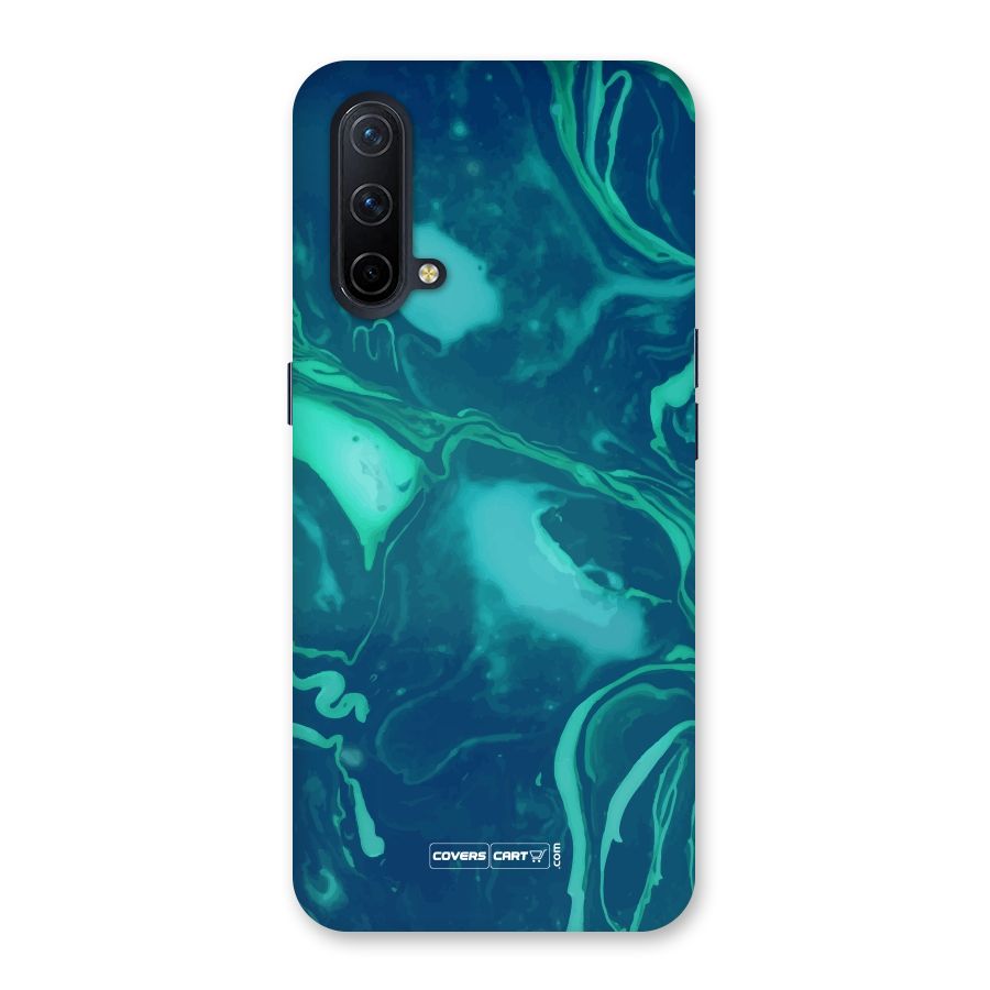 Jazzy Green Marble Texture Back Case for OnePlus Nord CE 5G