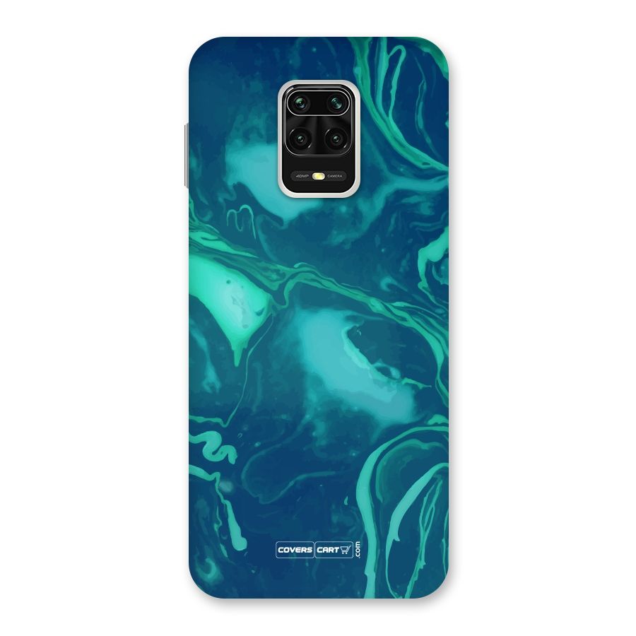 Jazzy Green Marble Texture Back Case for Poco M2 Pro