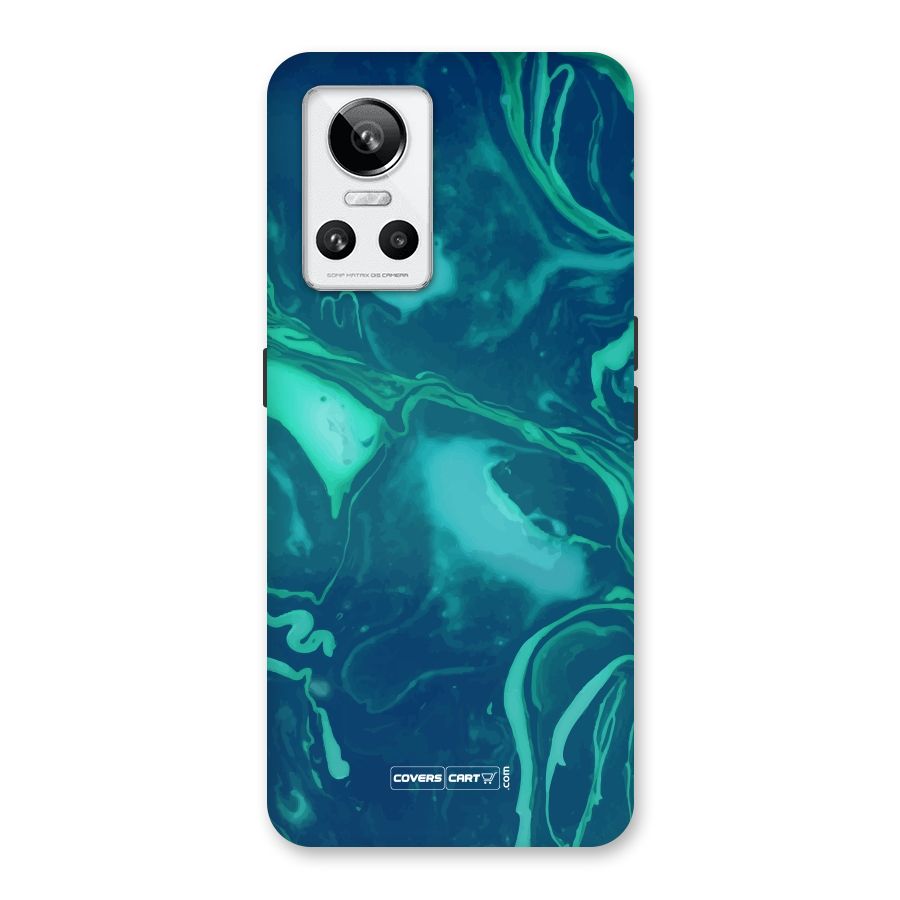Jazzy Green Marble Texture Back Case for Realme GT Neo 3