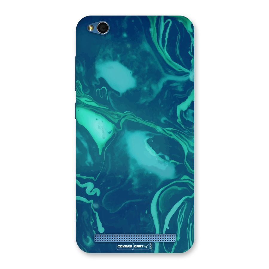 Jazzy Green Marble Texture Back Case for Redmi 5A