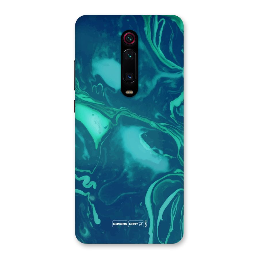 Jazzy Green Marble Texture Back Case for Redmi K20 Pro