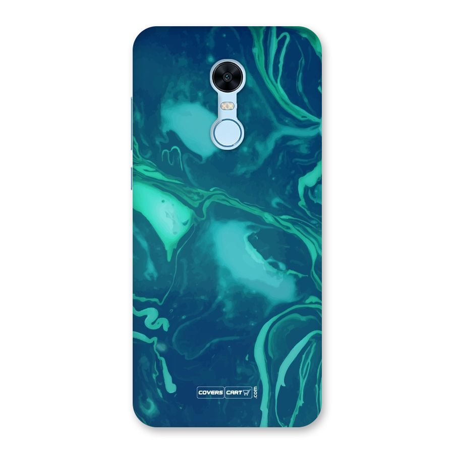 Jazzy Green Marble Texture Back Case for Redmi Note 5