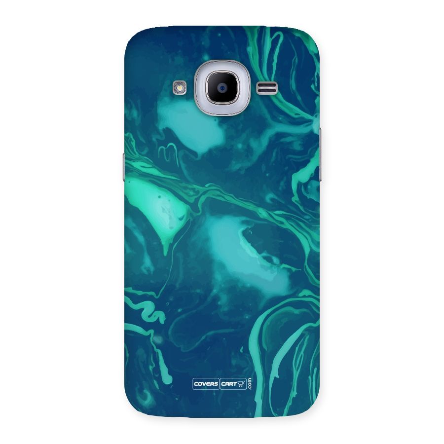 Jazzy Green Marble Texture Back Case for Samsung Galaxy J2 Pro